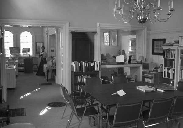 The library reading room