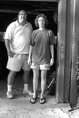 Andrew Bowers and Andrea Curran
